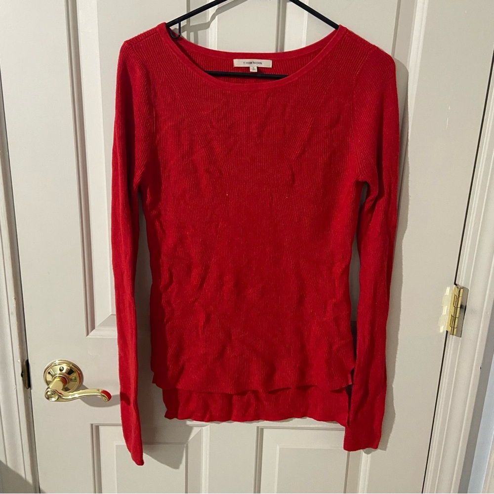 41 Hawthorn Red Crew Neck Sweater